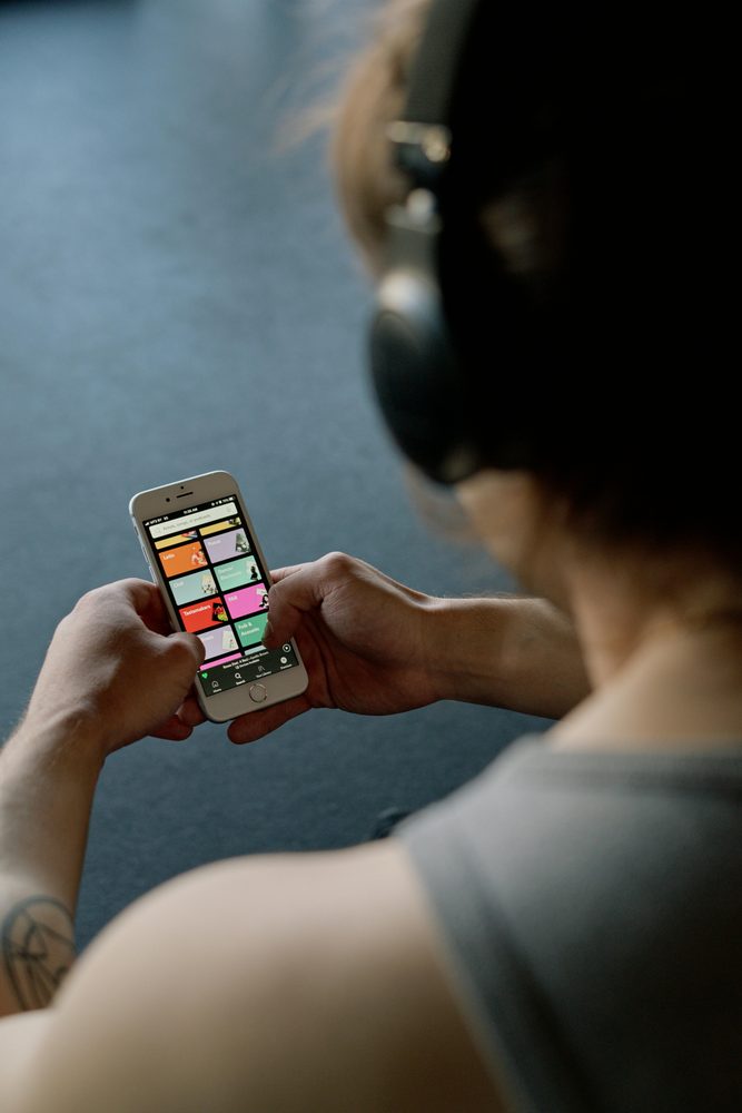 Fitness App project preview